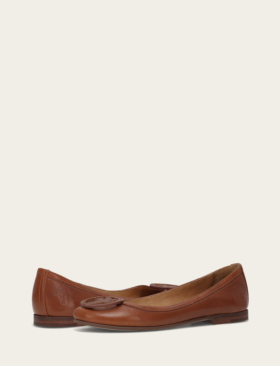 Women's Cinnamon Carson Logo Ballet Shoe