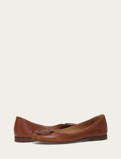 Women's Cinnamon Carson Logo Ballet Shoe