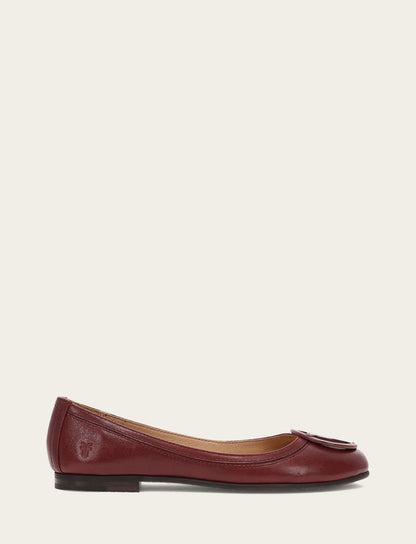 Women's Cranberry Carson Logo Ballet Shoe