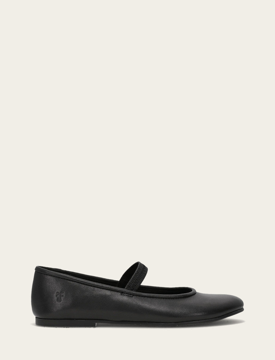 Women's Black Emma Elastic Mary Jane Shoe