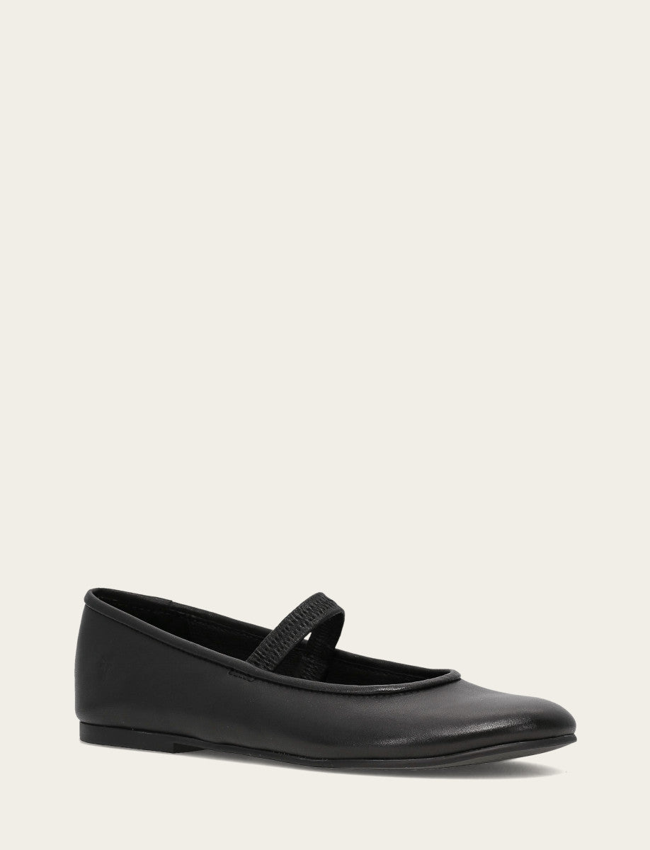 Women's Black Emma Elastic Mary Jane Shoe