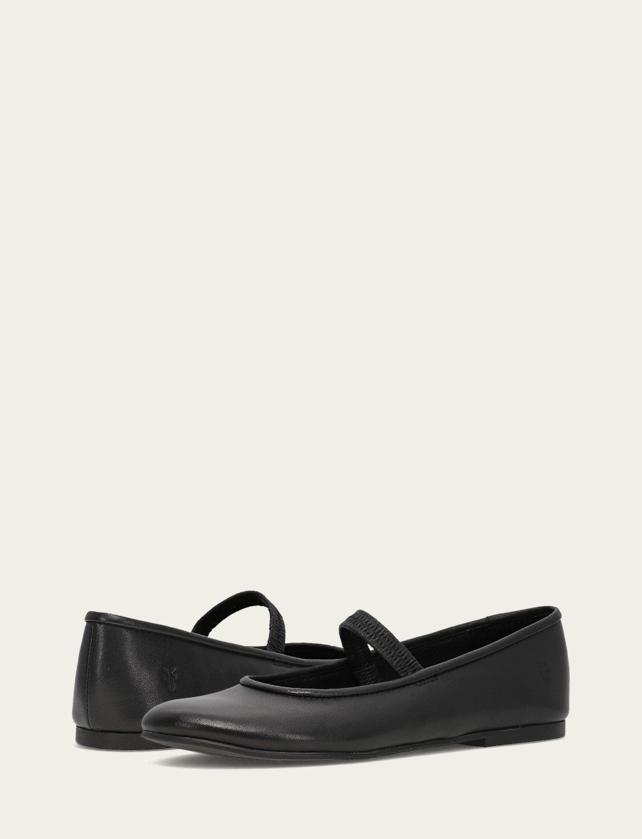 Women's Black Emma Elastic Mary Jane Shoe