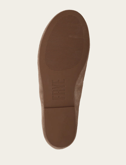 Women's Dark Taupe Emma Elastic Mary Jane Shoe