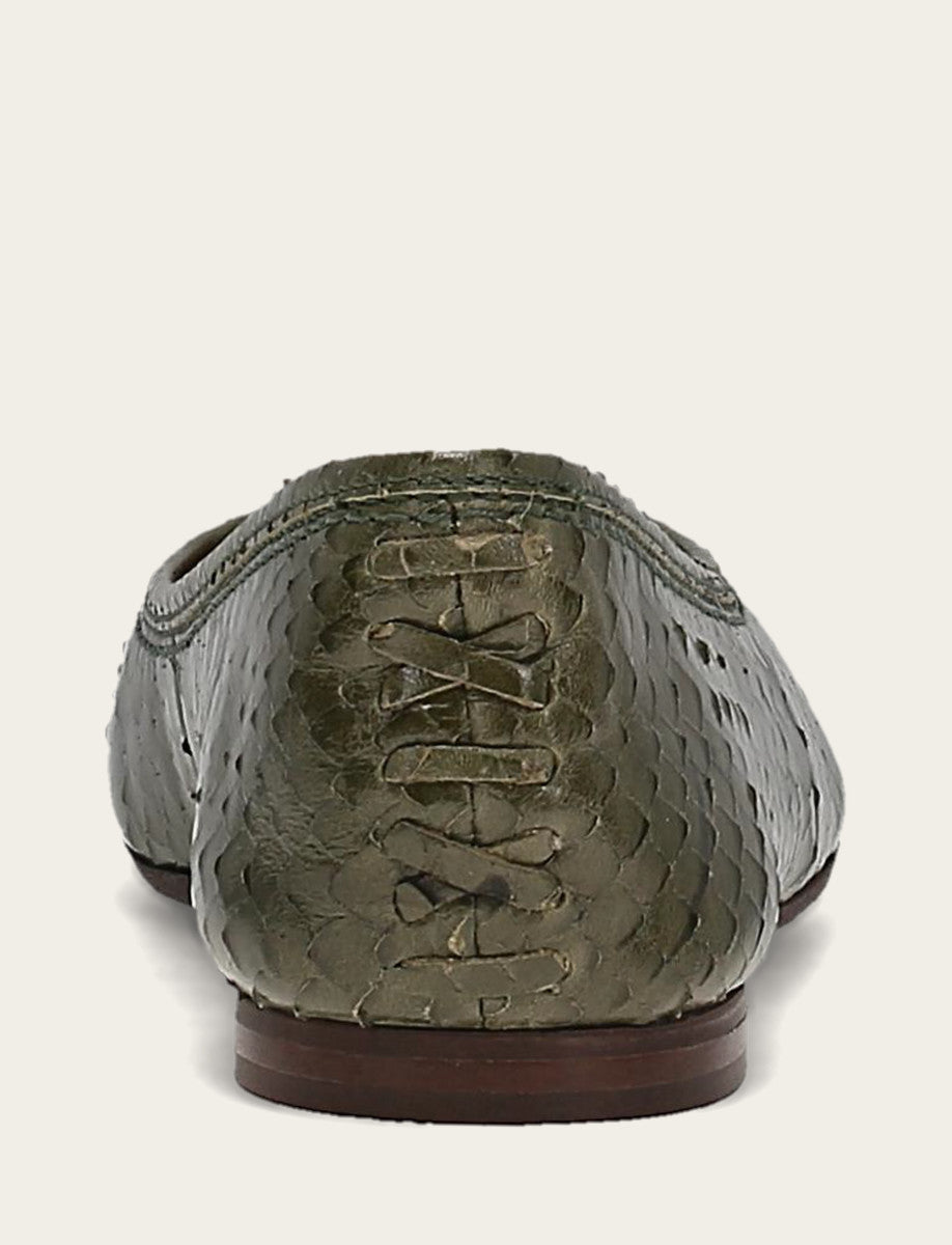 Women's Dark Olive Heather Ballet Shoe
