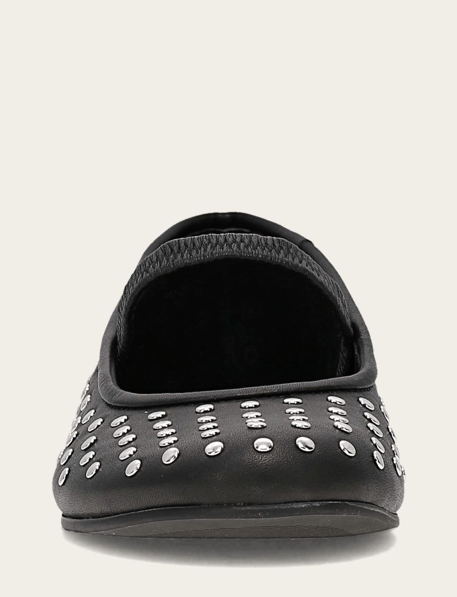 Women's Black Emma Studded Mary Jane Shoe