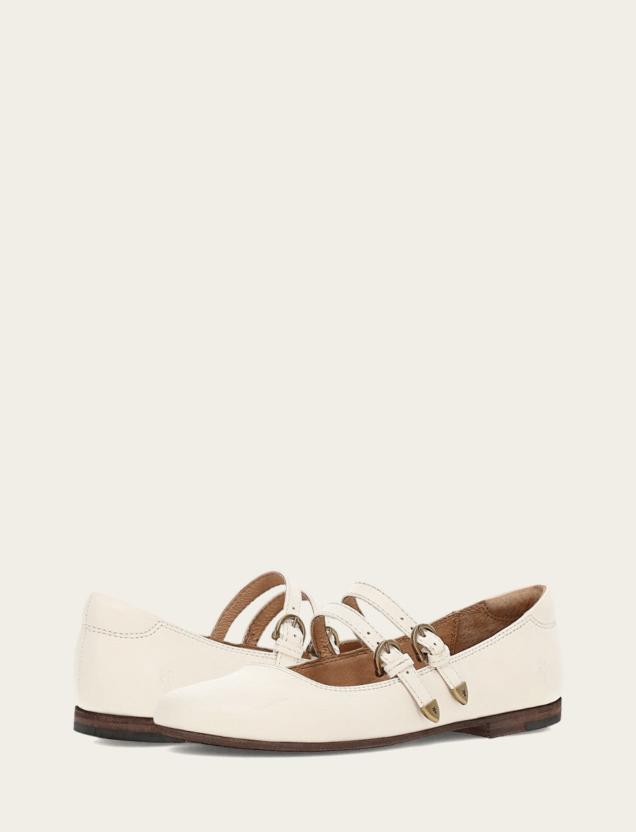 Women's Ecru Carson Multi Mary Jane Shoe