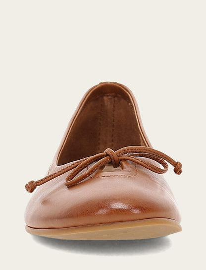 Women's Dark Latte Emma Ballet Flats