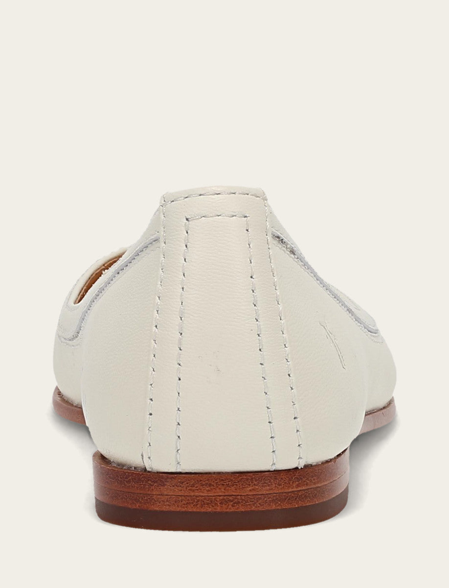 Women's White Carson Ballet Flats
