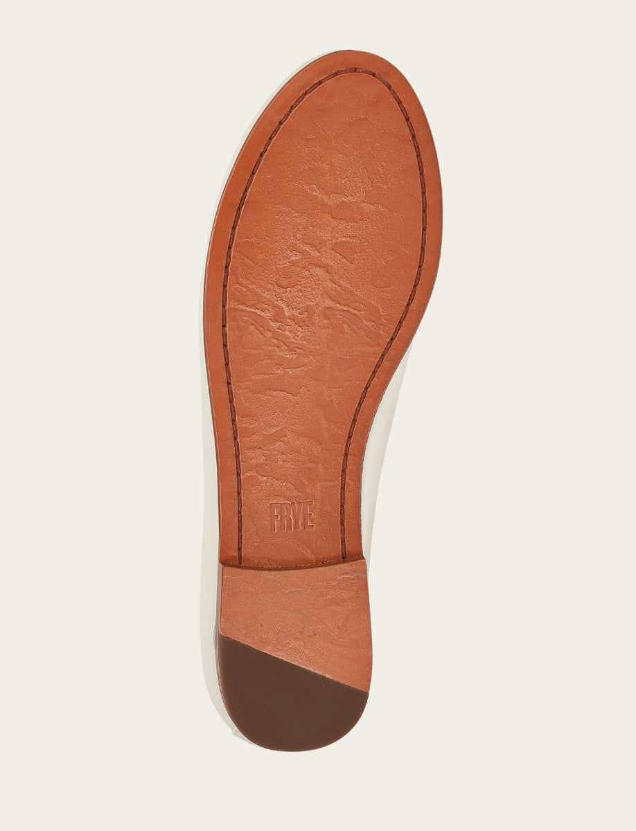 Women's White Carson Ballet Flats