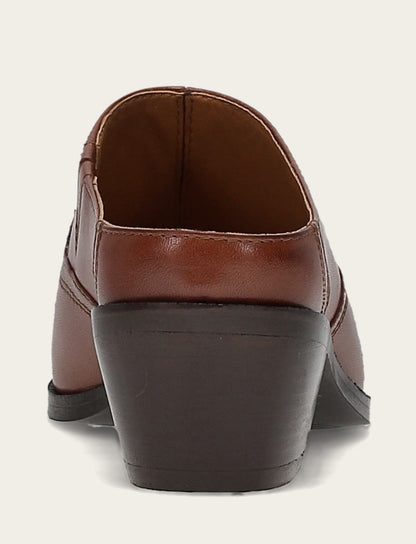Women's Brown Luna Mule