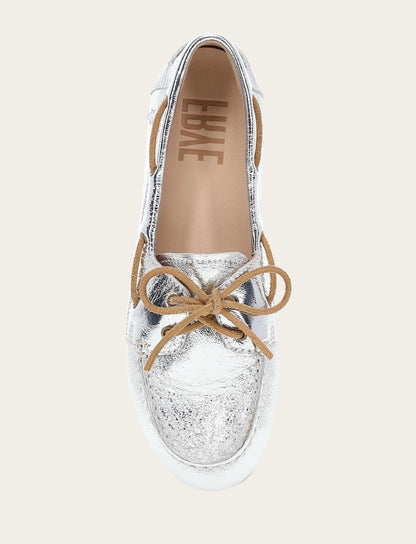 Women's Silver Naya Boat Shoes