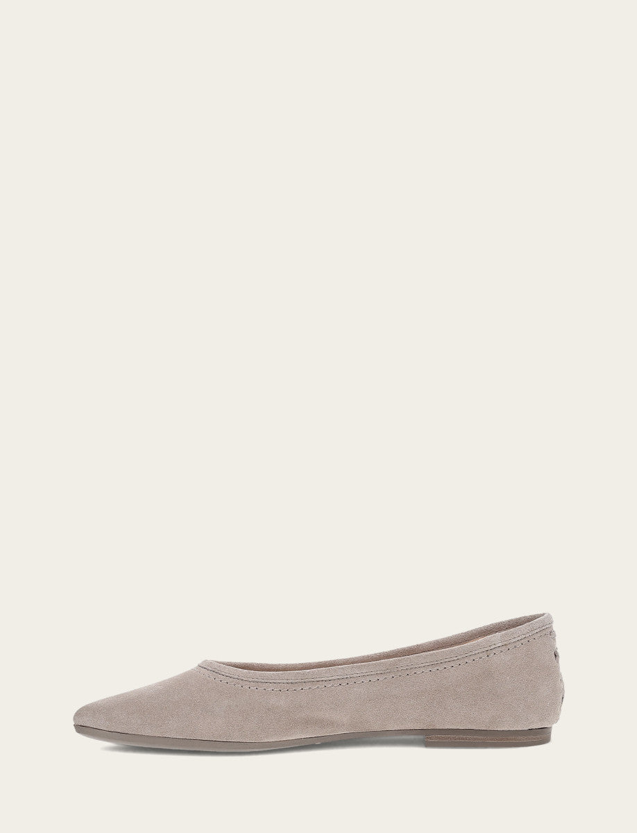 Women's Taupe Heather Ballet Flats
