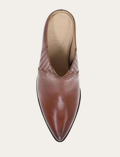 Women's Cinnamon Sara Western Mules