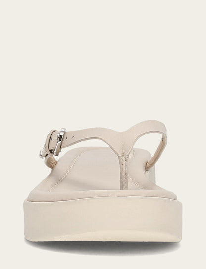 Women's Ivory Maya Buckle Thong Sandals