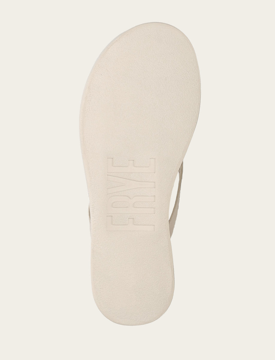 Women's Ivory Maya Buckle Thong Sandals