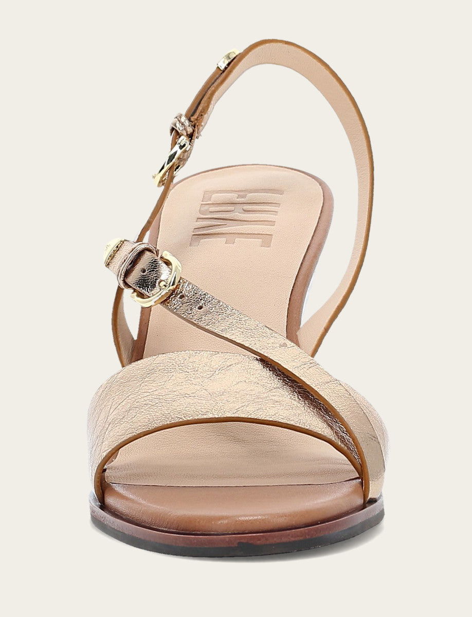 Women's Dark Gold Rachel Buckle Sandals