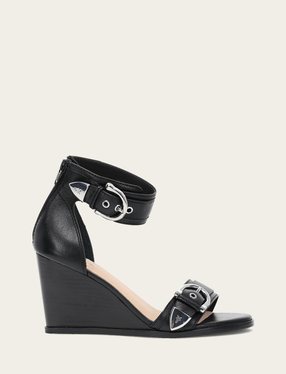 Women's Black Rachel 2 Piece Sandals