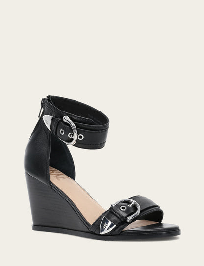 Women's Black Rachel 2 Piece Sandals