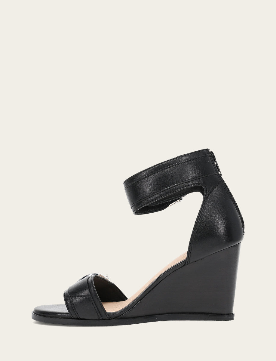Women's Black Rachel 2 Piece Sandals