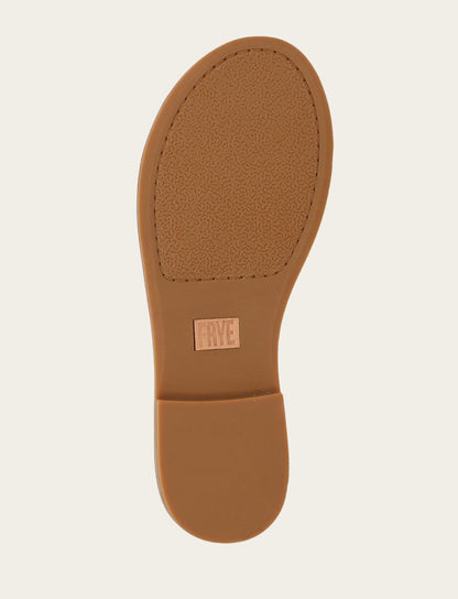 Women's White Ava Woodstock Slide Sandals