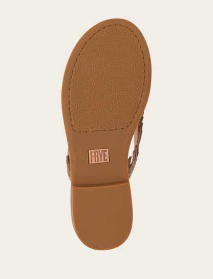 Women's Almond Ava Fringe Sandals