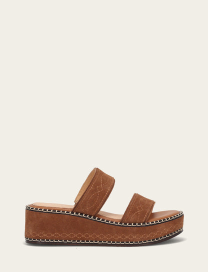 Women's Bark Joy Woodstock 2 Band Platform Slide Sandals