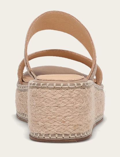 Women's Clay Joy Woodstock 2 Band Platform Slide Sandals