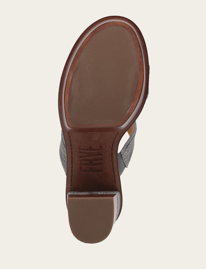 Women's Grey Sky Pipa Woodstock 2 Band Platform Sandals