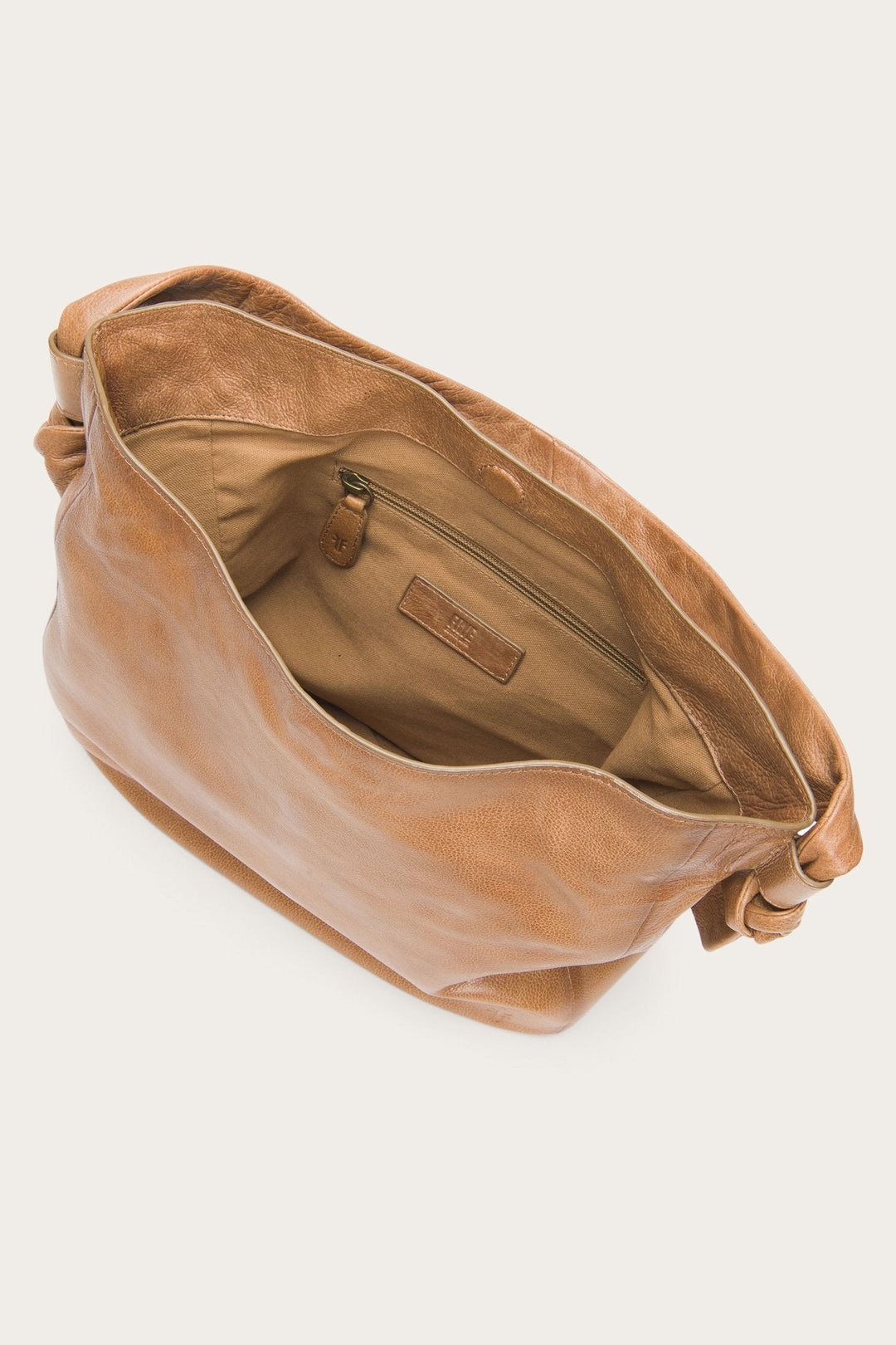 Nora Knotted Hobo in Beige