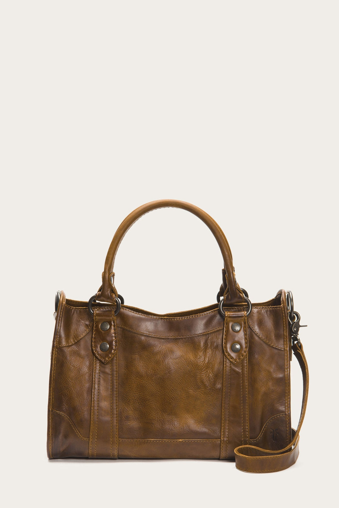 Melissa Cognac Satchel