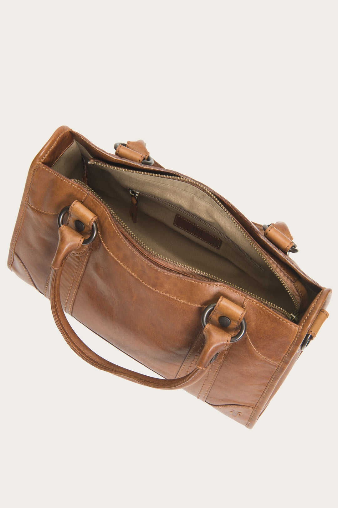 Melissa Cognac Satchel