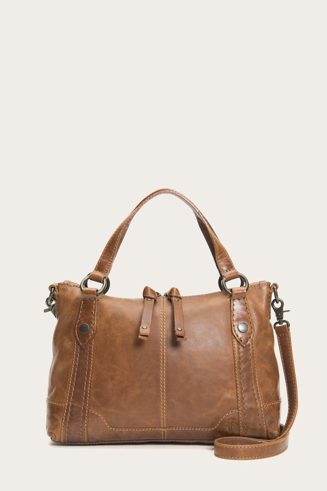 Melissa Cognac Medium Crossbody