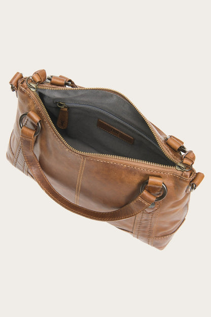 Melissa Cognac Medium Crossbody
