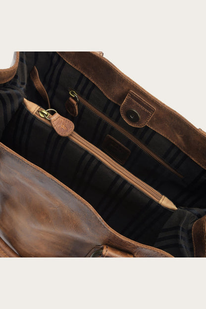 Melissa Cognac Tote
