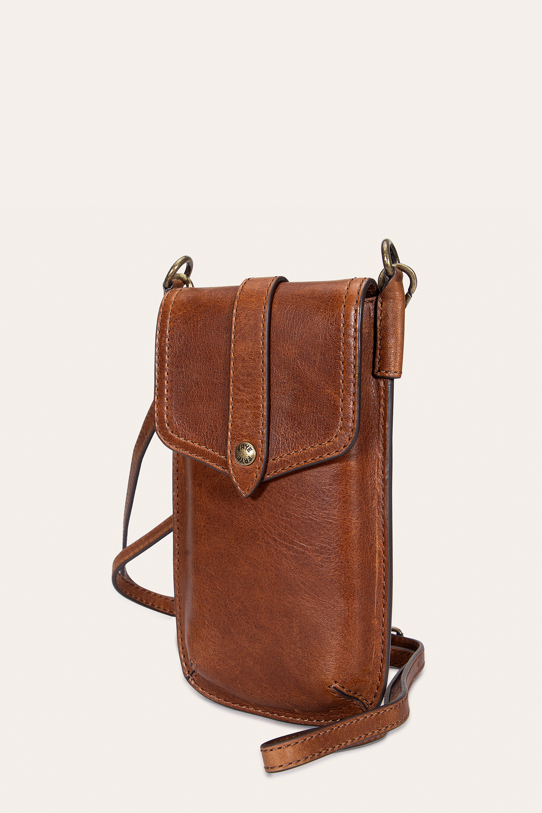 Melissa Cognac Phone Pouch