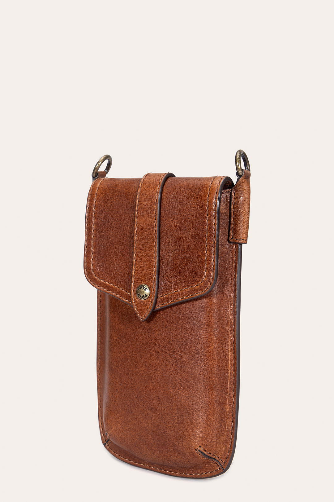 Melissa Cognac Phone Pouch