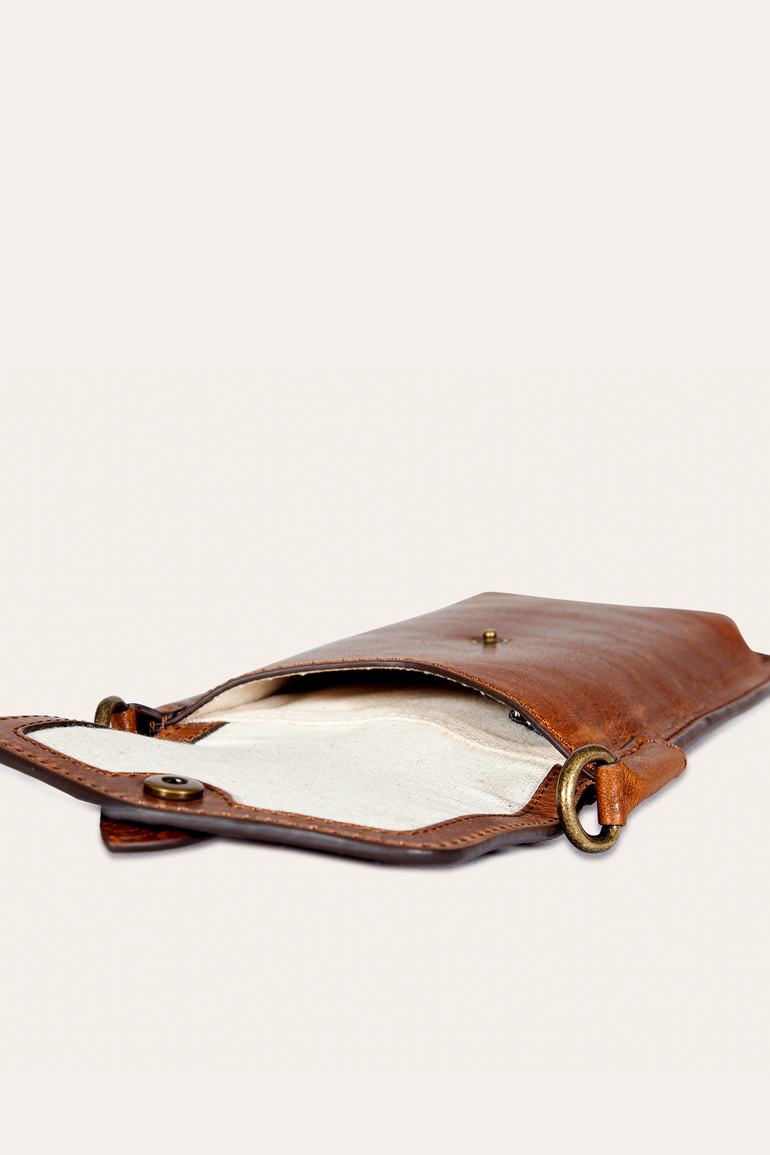 Melissa Cognac Phone Pouch