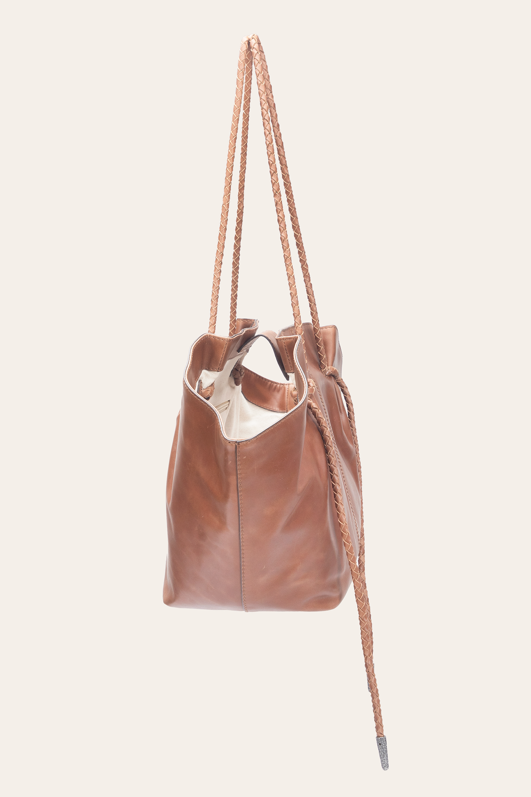 Cognac Caroline Shopper