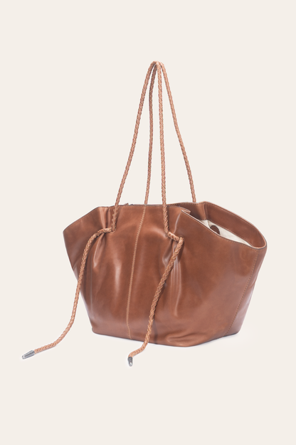 Cognac Caroline Shopper