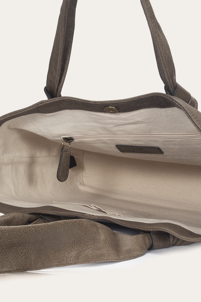 Dusty Olive Nora Knotted Tote