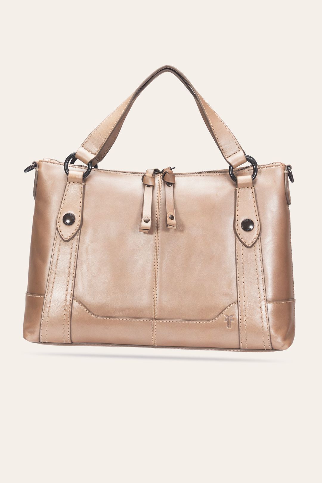 Light Bronze Melissa Medium Satchel
