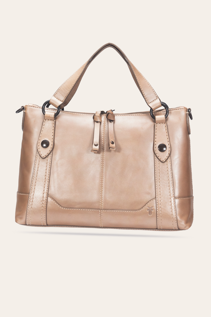 Light Bronze Melissa Medium Satchel