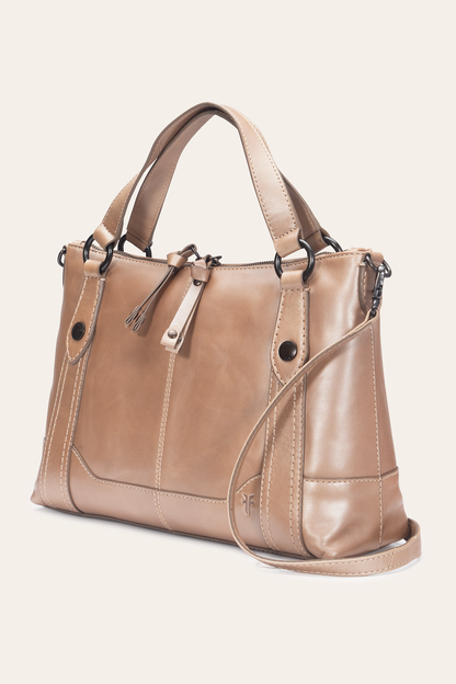 Light Bronze Melissa Medium Satchel