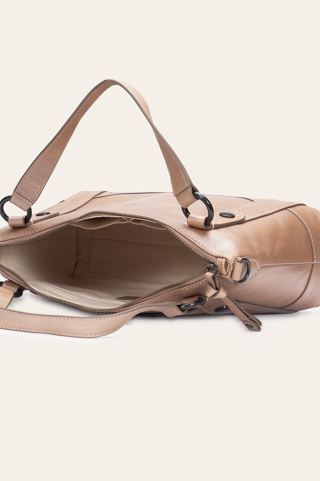 Light Bronze Melissa Medium Satchel