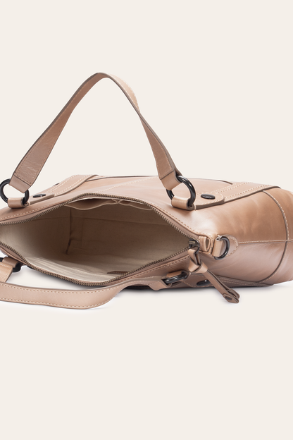 Light Bronze Melissa Medium Satchel