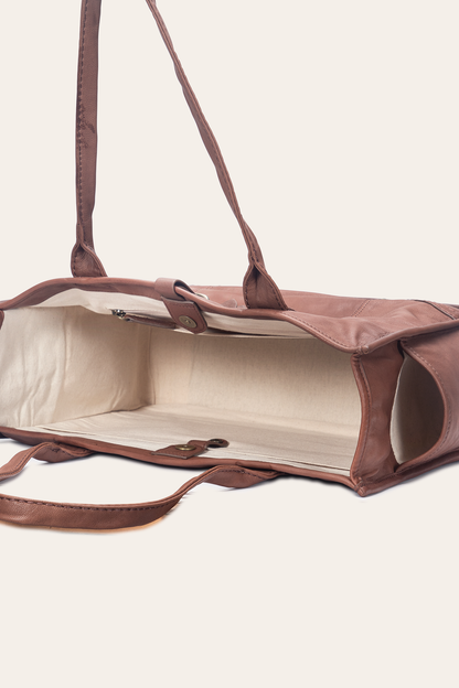 Campus Cognac Tote