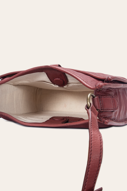 Campus Burgundy Crossbody