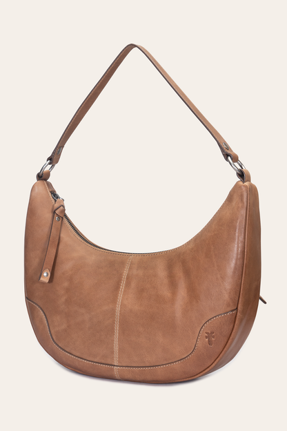 Melissa Beige Crescent Hobo