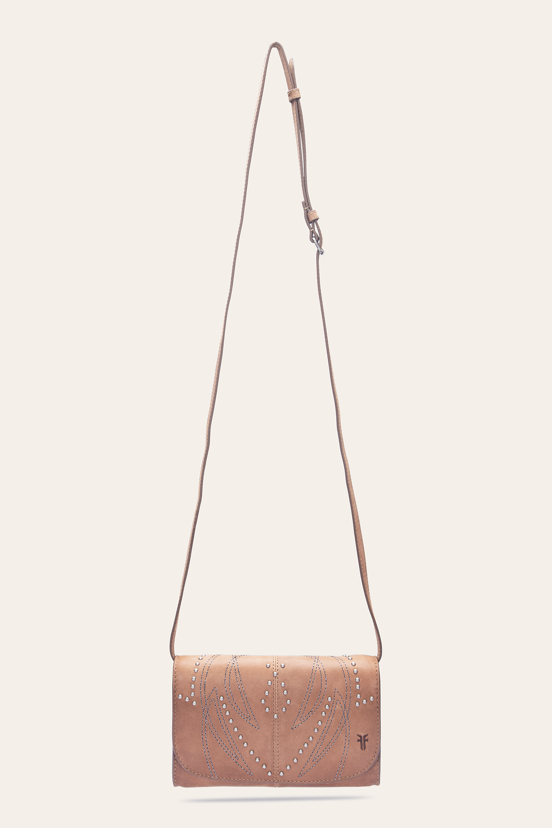 Sara Beige Wallet Crossbody