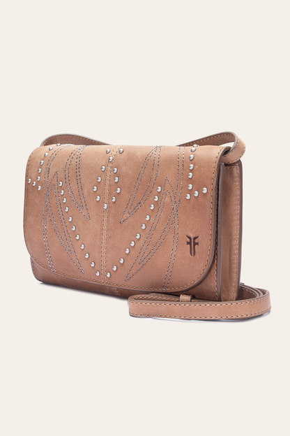 Sara Beige Wallet Crossbody